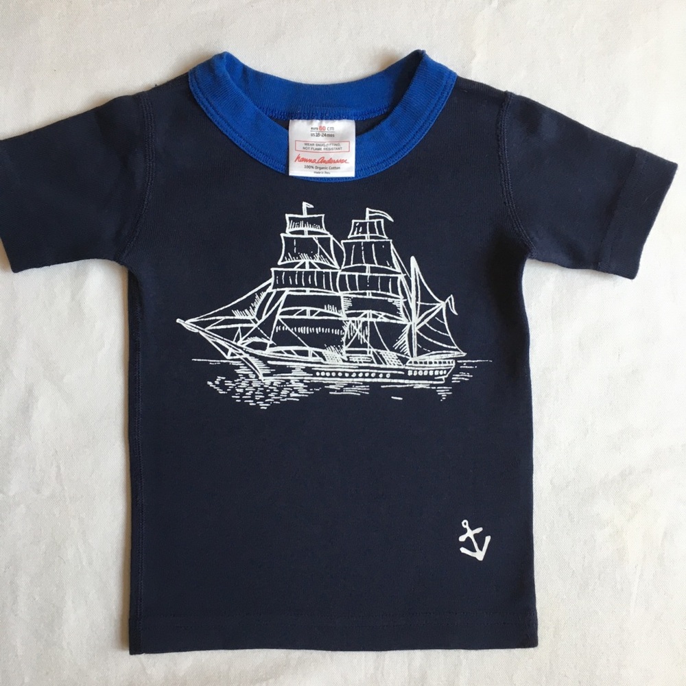 Hanna Andersson shirt size 80 18 24 months ship